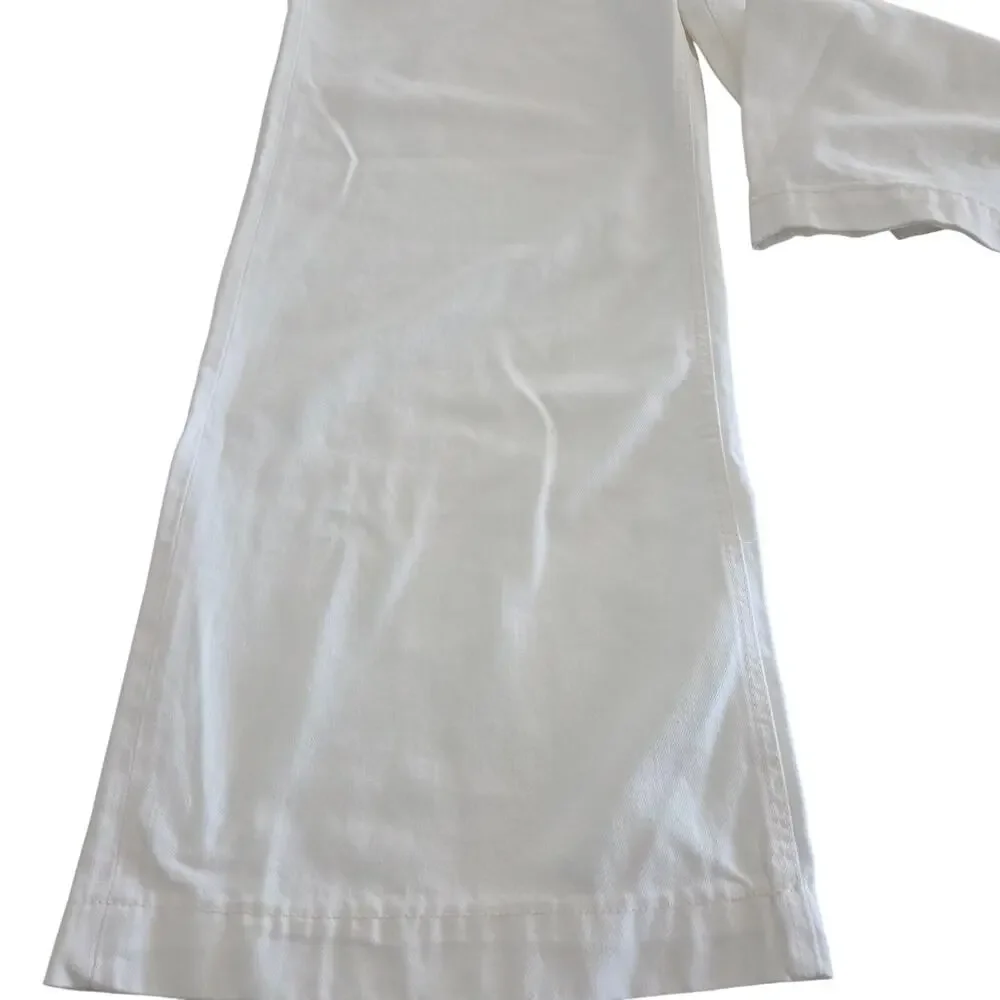 Men's NWT Wide Leg,  Button Fly,  Scotch and Soda White Jeans, XL